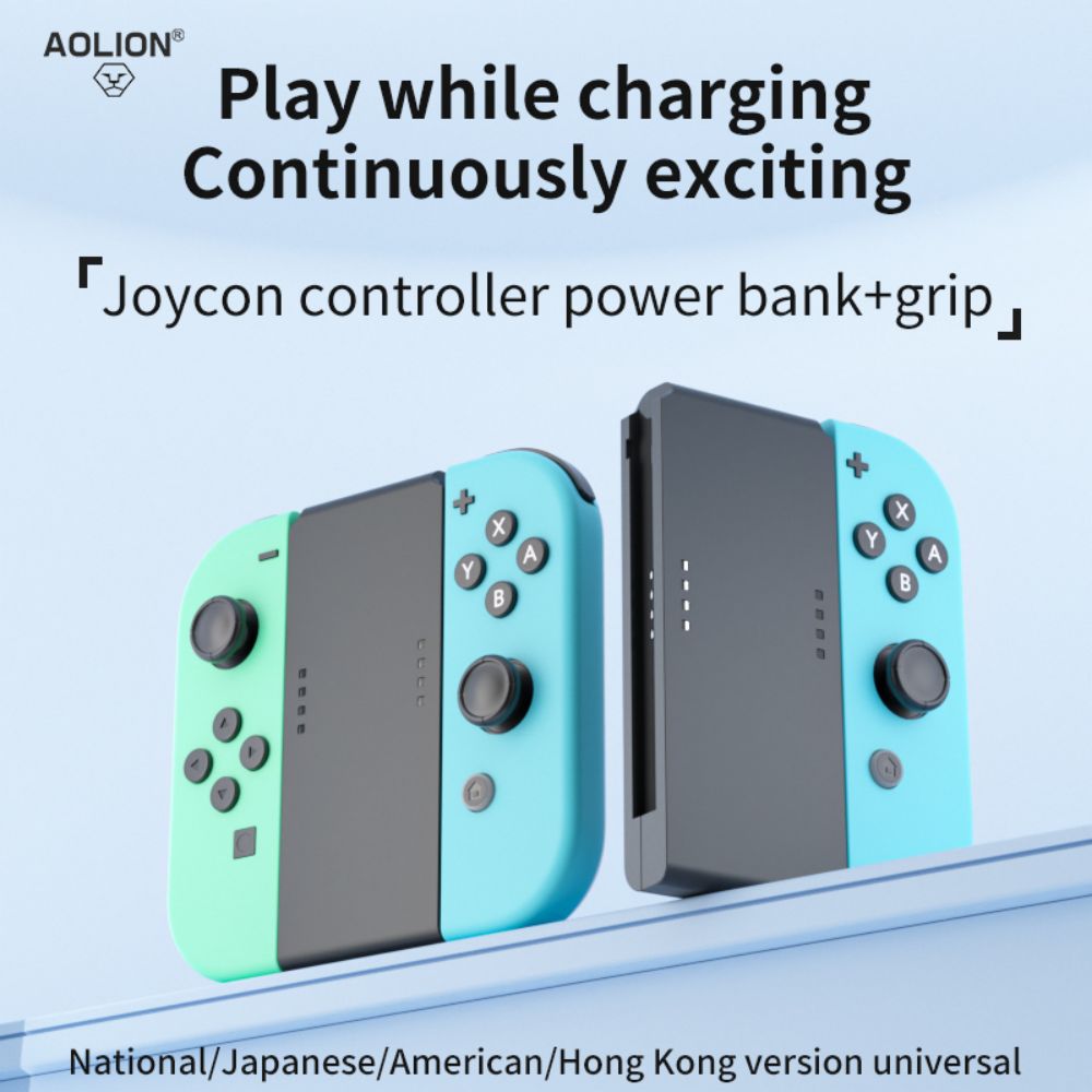 Gaming Kit Accessories Nintendo Switch - Портативная зарядная рукоятка AOLION Switch Joncon