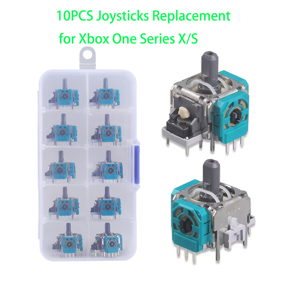 Gaming Accessories For Xbox Series X - 10 шт. сменный 3D аналоговый джойстик,