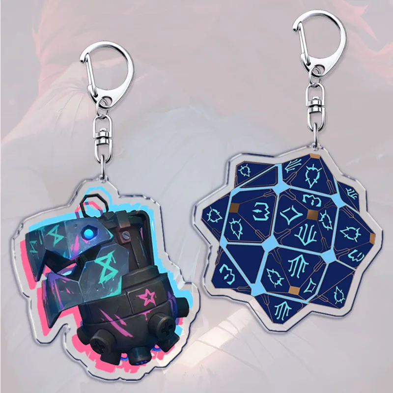 Jinx Gaming Accessories - Горячие брелки Arcane Animation TV Show