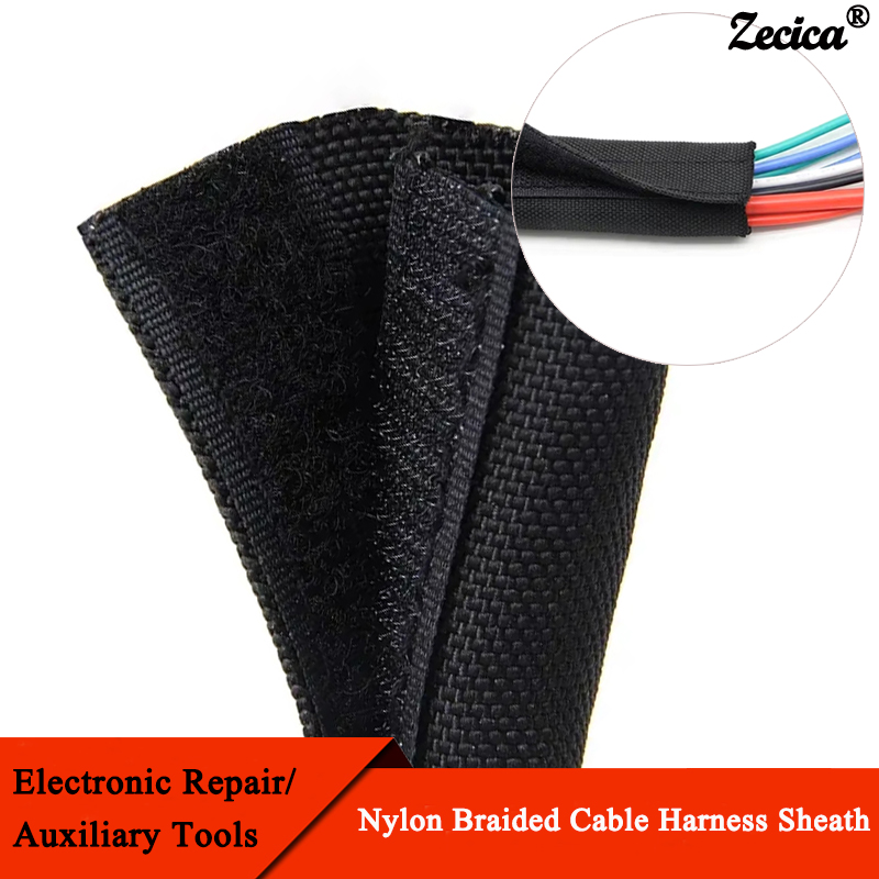 Cable Sleeve Braided - 1 ~ 10 м самоклеящаяся плетеная