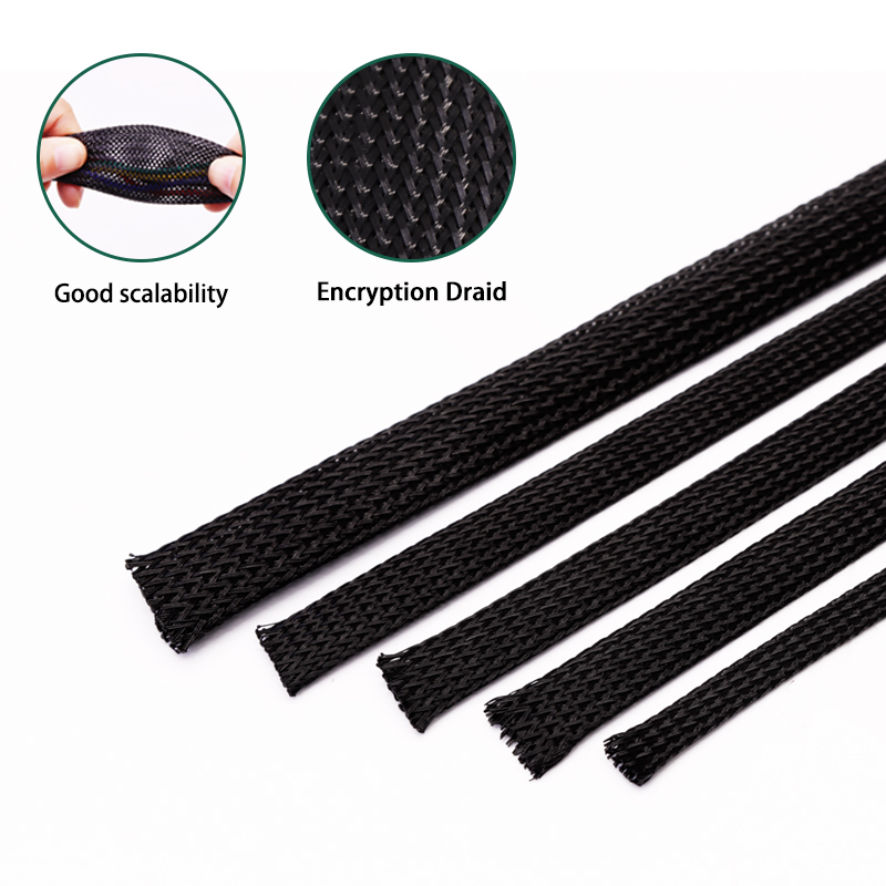 Cable Sleeve Braided - 5 м/10 м ПЭТ расширяемая плетеная