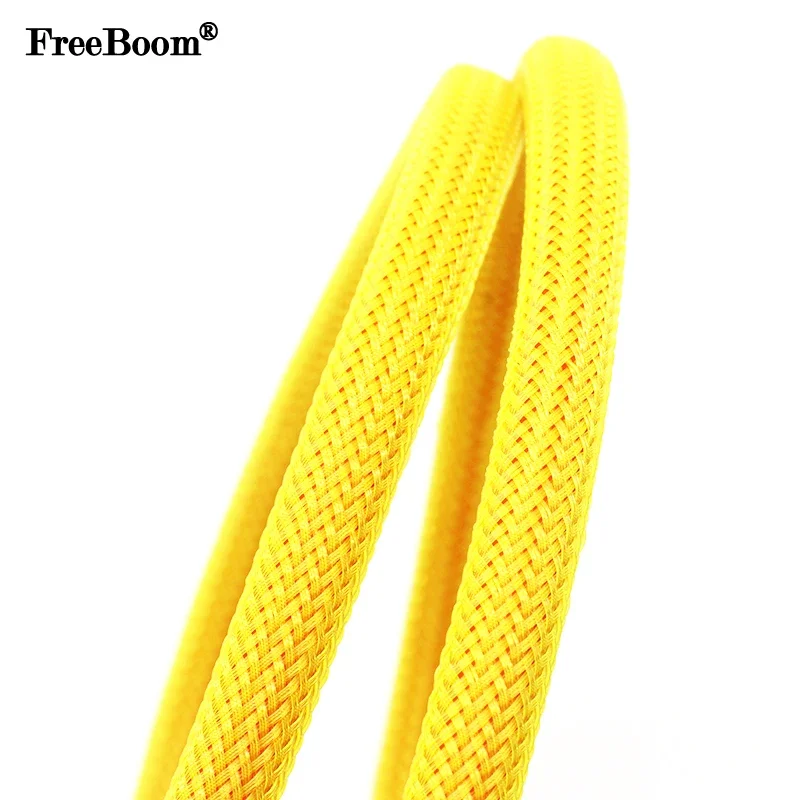 Cable Sleeve Braided - 1 ~ 50 м желтый ПЭТ