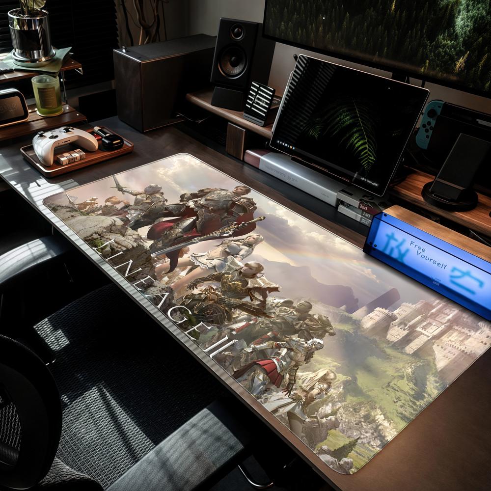 Gaming Accessories For Your Desk - Коврик для мыши Game L-Lineage 2,