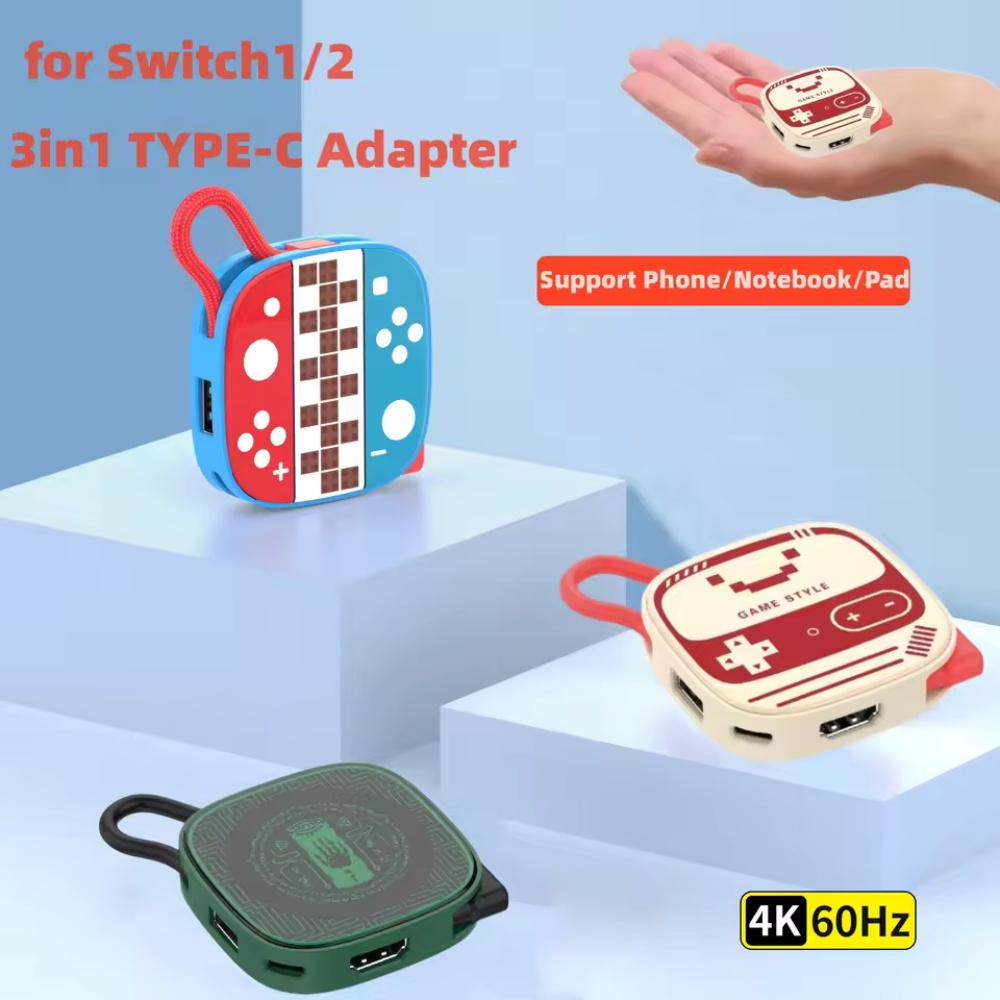 Док-станция для Switch2 Type C – обзор и цена Gaming Kit Accessories Nintendo Switch