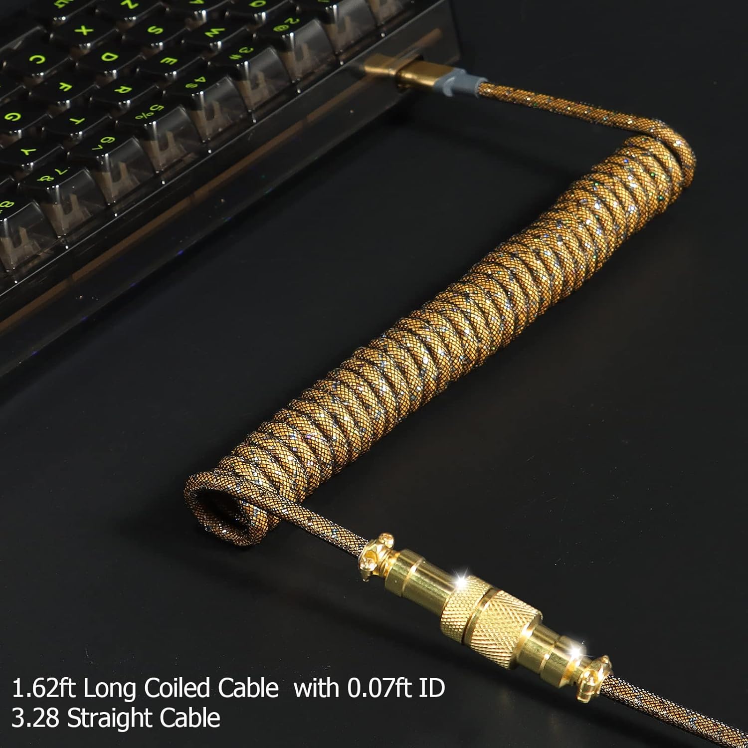 ATTACK SHARK * MAMBASNAKE C03  – обзор и цена Cable Sleeve Braided