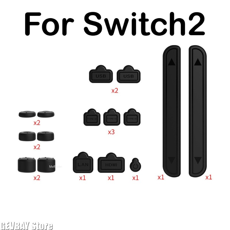 Силиконовые пылезащитные заглу – обзор и цена Gaming Kit Accessories Nintendo Switch