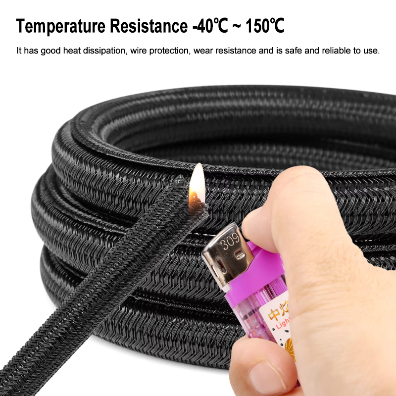 Термостойкая изоляционная опле – обзор и цена Cable Sleeve Braided
