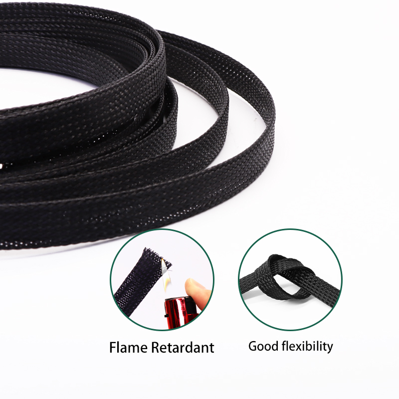 5 м/10 м ПЭТ расширяемая плете – обзор и цена Cable Sleeve Braided