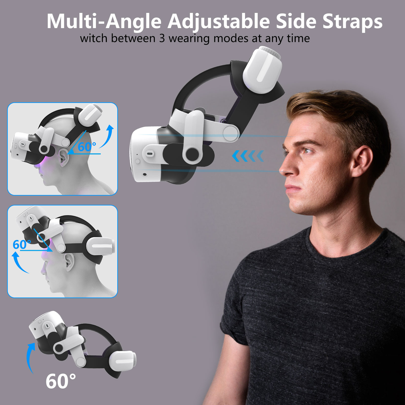 Регулируемый ремешок для Meta  – обзор и цена Gaming Accessories Headset