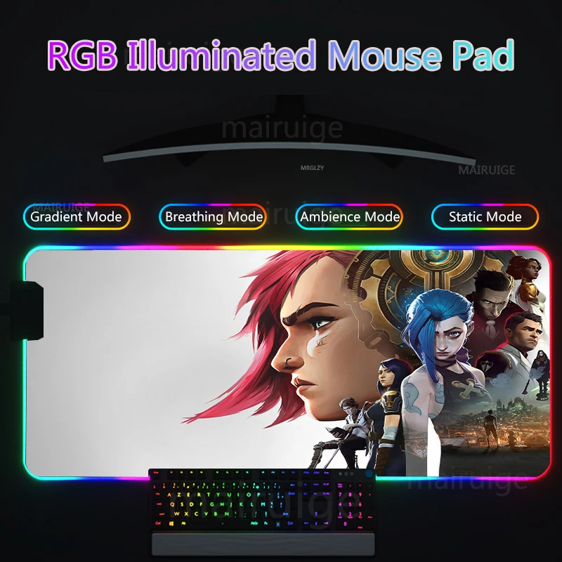 Arcane MousePad RGB Led Коврик – обзор и цена Jinx Gaming Accessories
