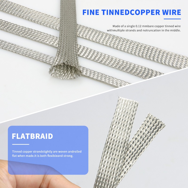 Раздвижная медная оплетка 2-10 – обзор и цена Cable Sleeve Braided